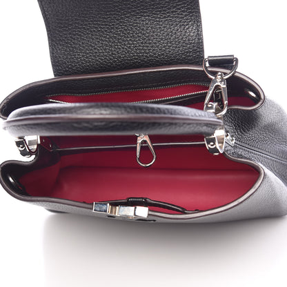 Louis Vuitton Taurillon Capucines BB Black 5 of 9