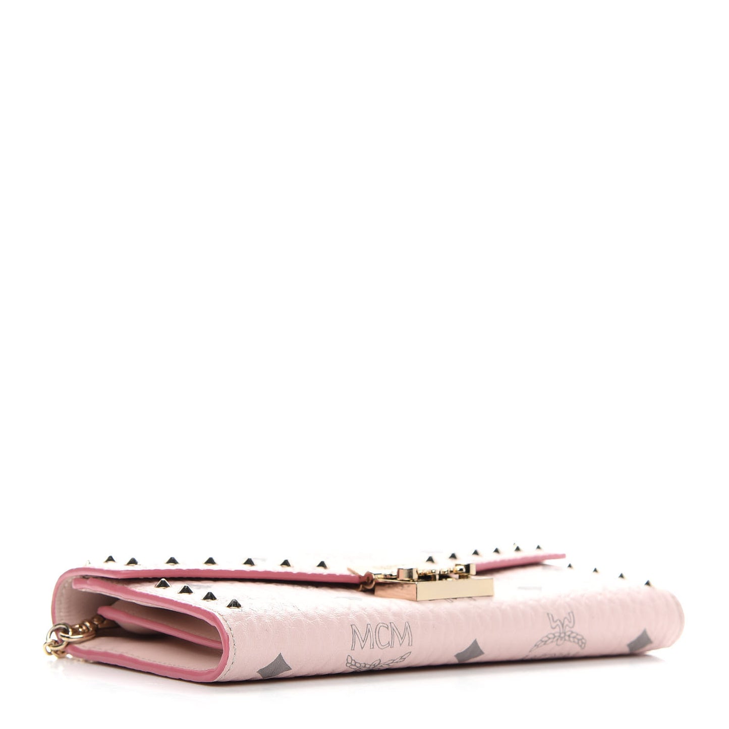 Visetos Large Patricia Wallet On Chain Soft Pink
