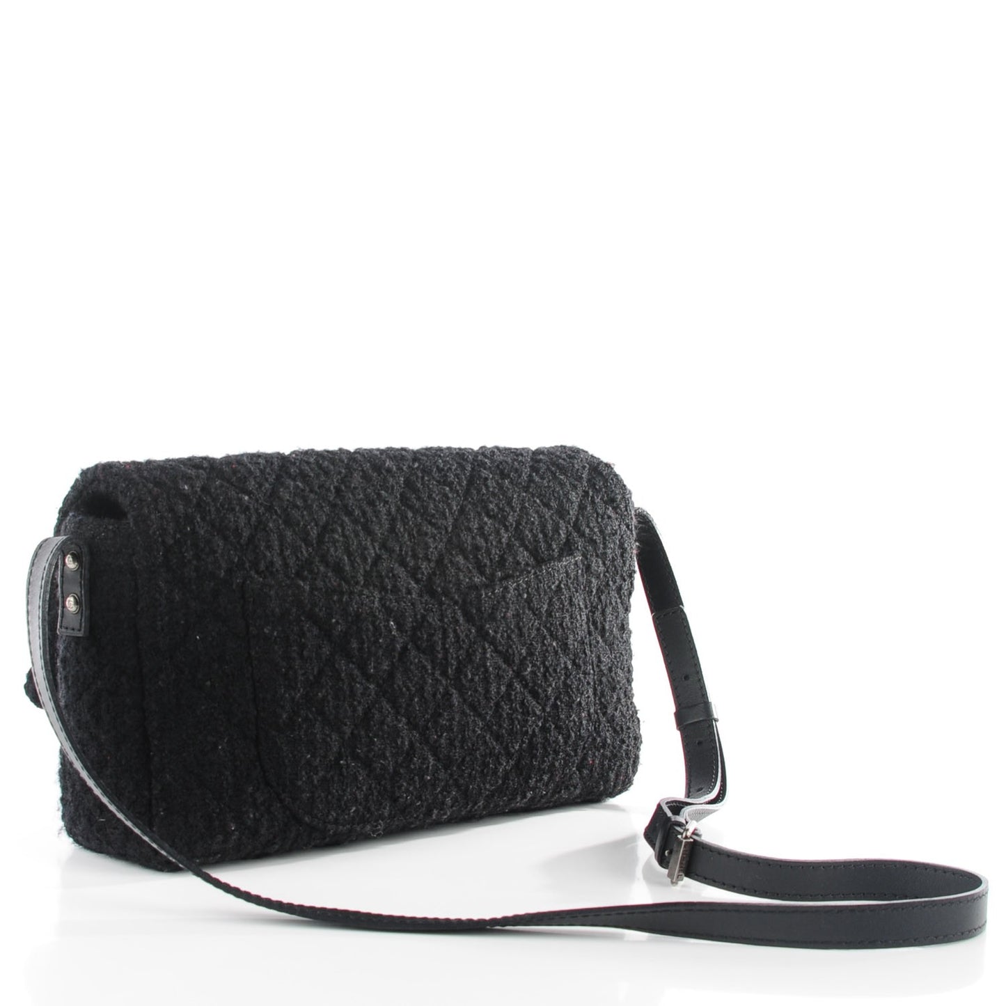 Easy Tweed Jumbo Reissue Messenger Flap Black