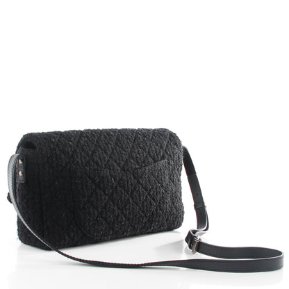 Chanel Easy Tweed Jumbo Reissue Messenger Flap Black 3 of 8
