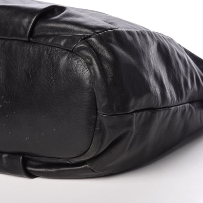 Prada Soft Calfskin Hobo Black 10 of 11