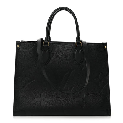 Louis Vuitton Empreinte Monogram Giant Onthego MM Black 1 of 13