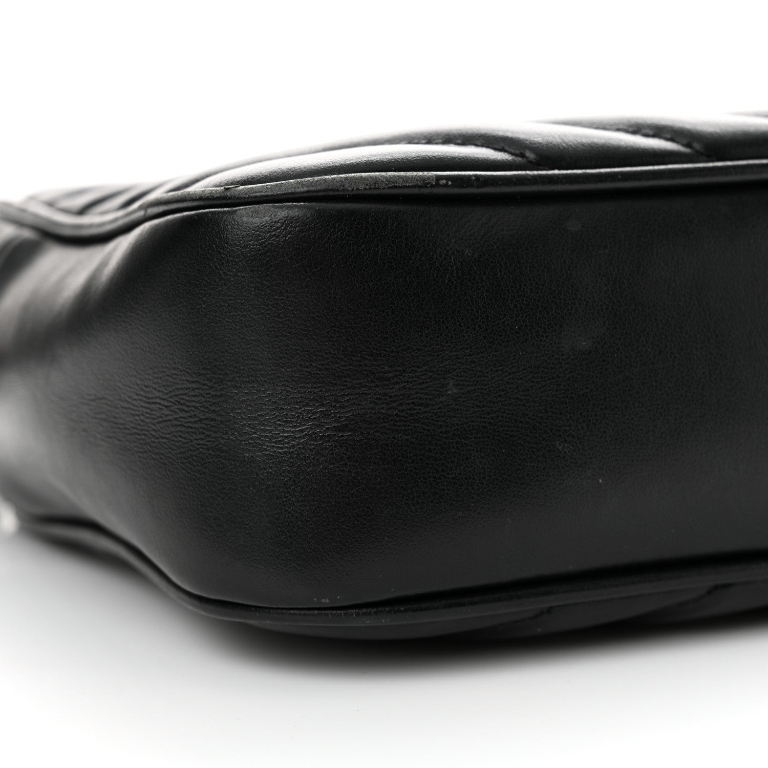 Saint Laurent Calfskin Matelasse Monogram Lou Camera Bag Black 10 of 19