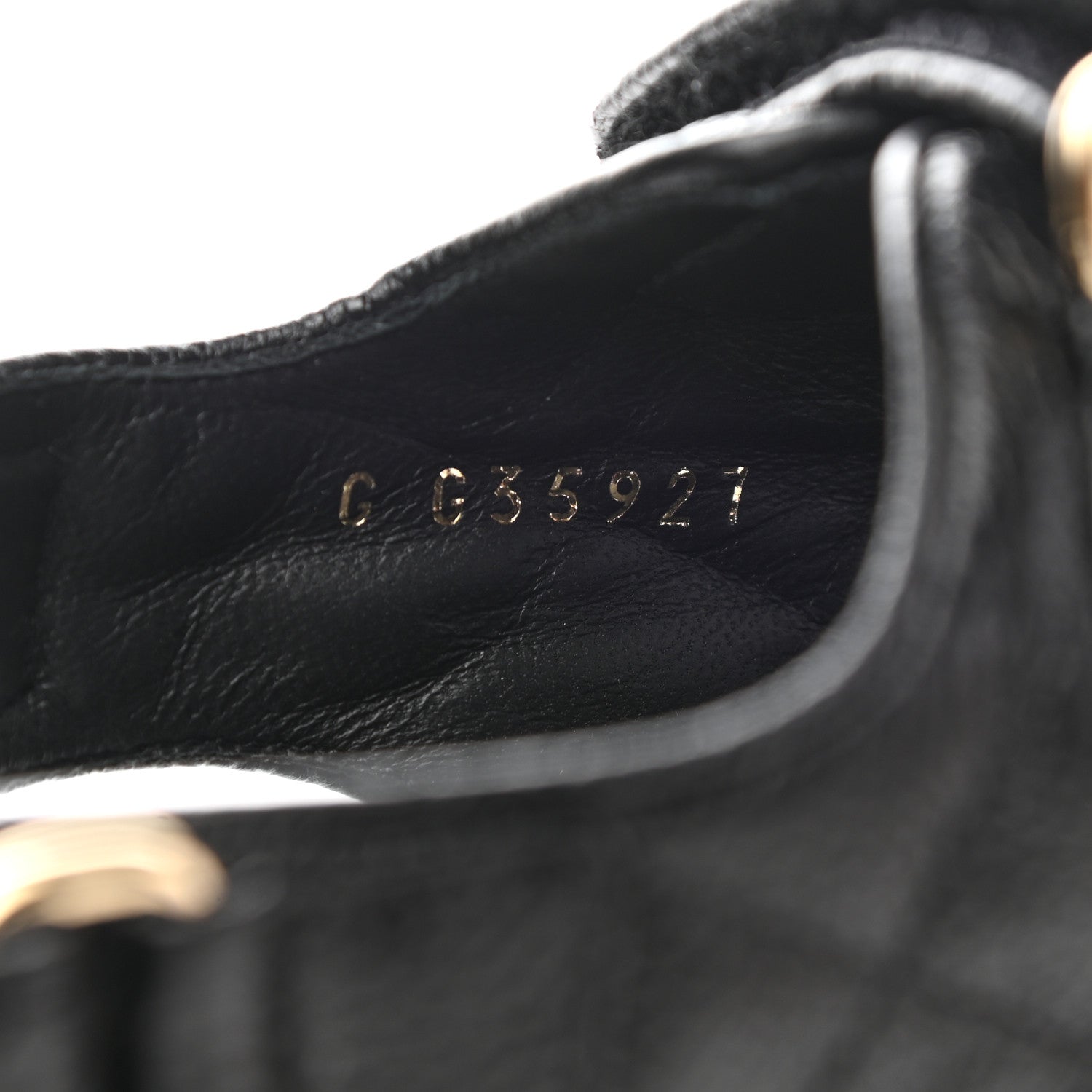Chanel Grained Calfskin Velcro Dad Sandals 36 Black 8 of 9