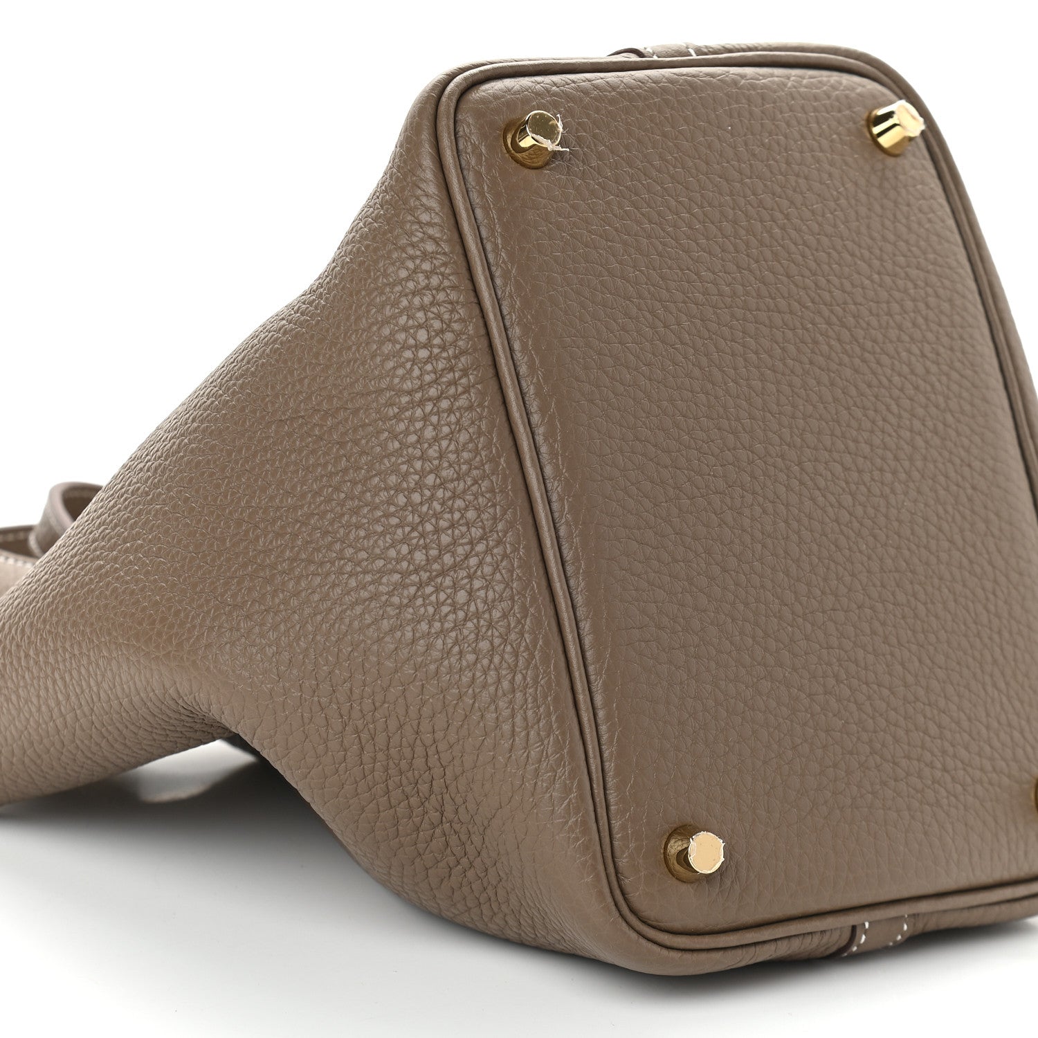 Hermes Taurillon Clemence Picotin Lock 18 PM Etoupe 7 of 8