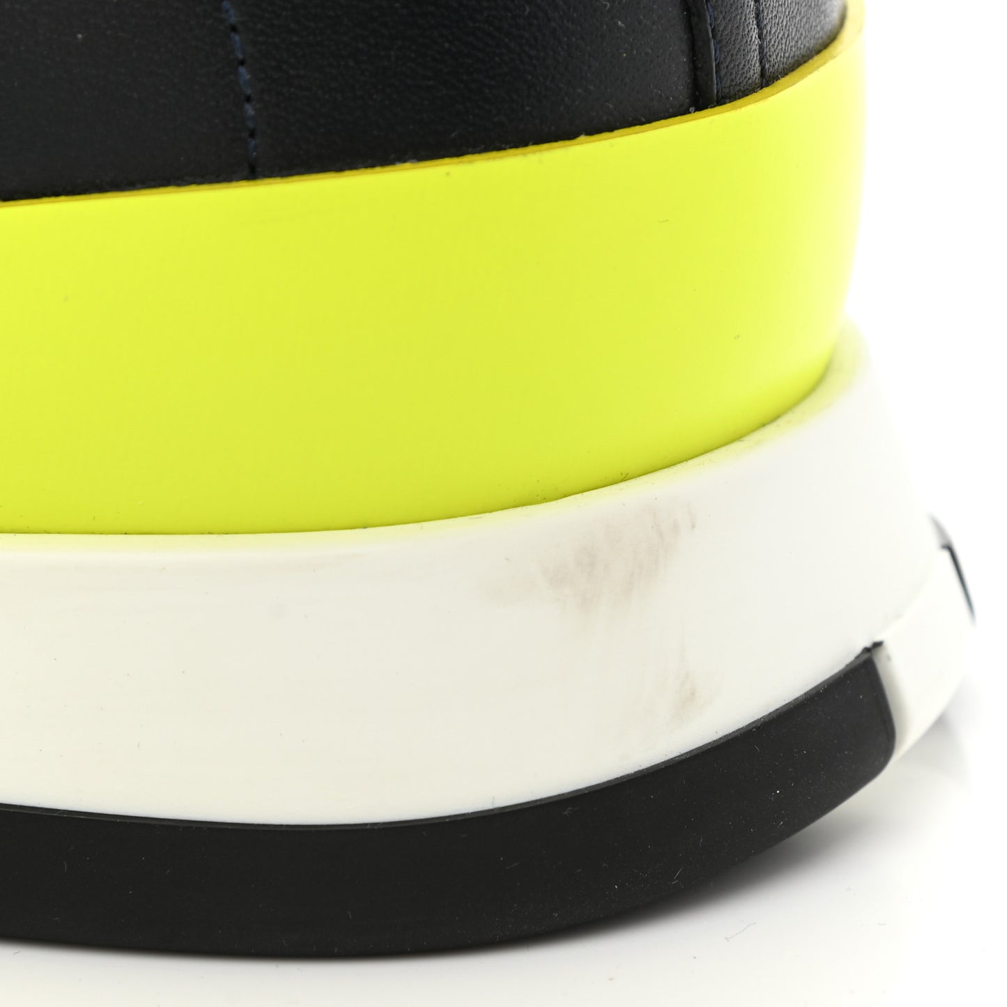 Calfskin Womens Trail Sneakers Black Multicolor