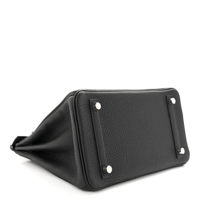 Hermes Togo Birkin 25 Black 4 of 11