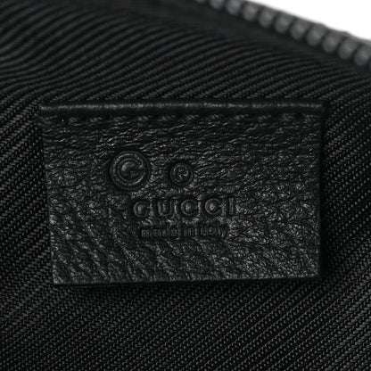 Gucci Denim Monogram Small Cosmetic Case Black 6 of 7