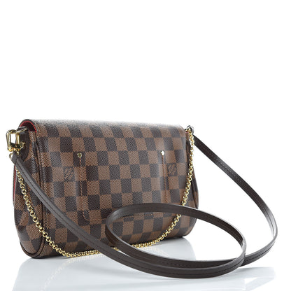 Louis Vuitton Damier Ebene Favorite MM 4 of 10