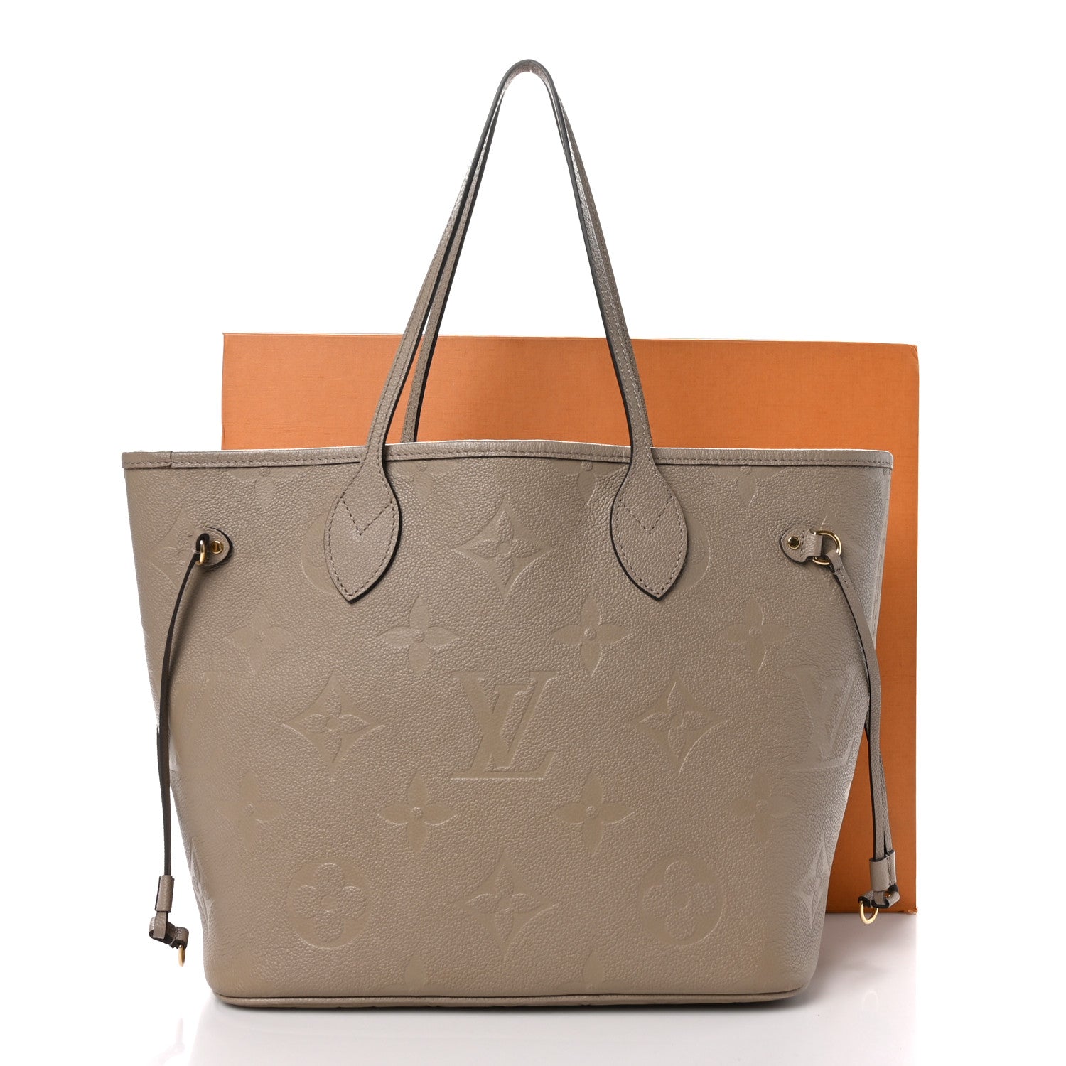 Louis Vuitton Empreinte Monogram Giant Neverfull MM Tourterelle 11 of 11