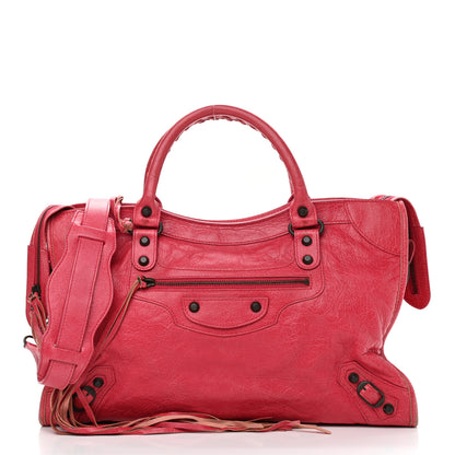 Balenciaga Agneau Classic Hardware City Rose Thulian 3 of 14