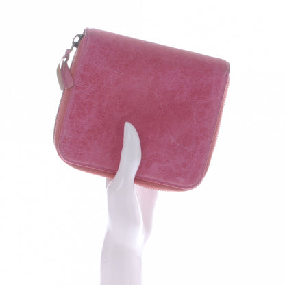 Balenciaga Chevre Motorcycle Compact Wallet Sorbet 2 of 6