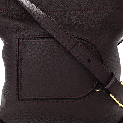 Delvaux Taurillon Pin Daily Surpique Bucket Deep Amethyst 7 of 9
