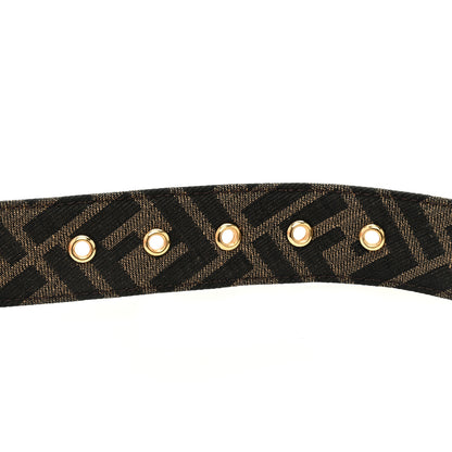 Fendi Zucca Belt 100 40 Tobacco 5 of 5