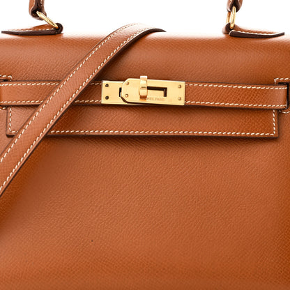 Hermes Courchevel Mini Kelly Sellier 20 Gold 8 of 10