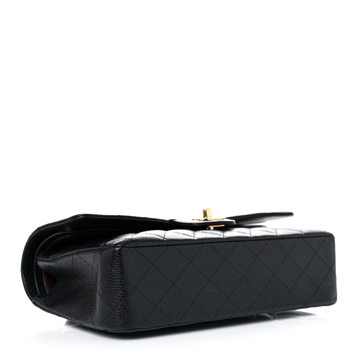 Chanel Caviar Quilted Medium Double Flap Black 4 of 18