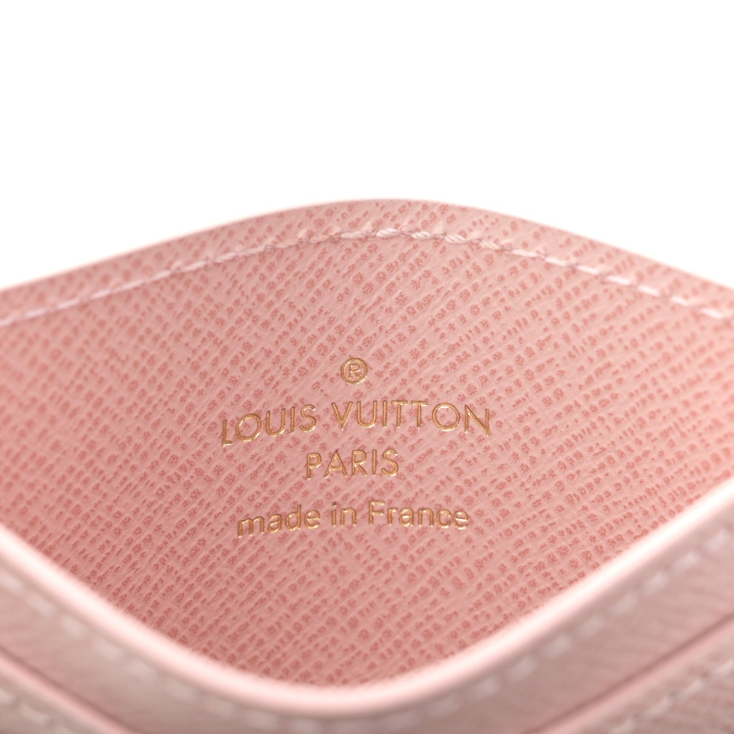 Louis Vuitton Monogram LV Charms Card Holder Rose Ballerine 6 of 6