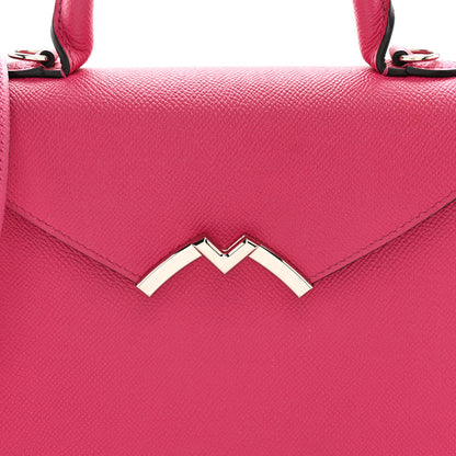 Moynat Carat Calfskin Gabrielle PM Fuchsia 9 of 14
