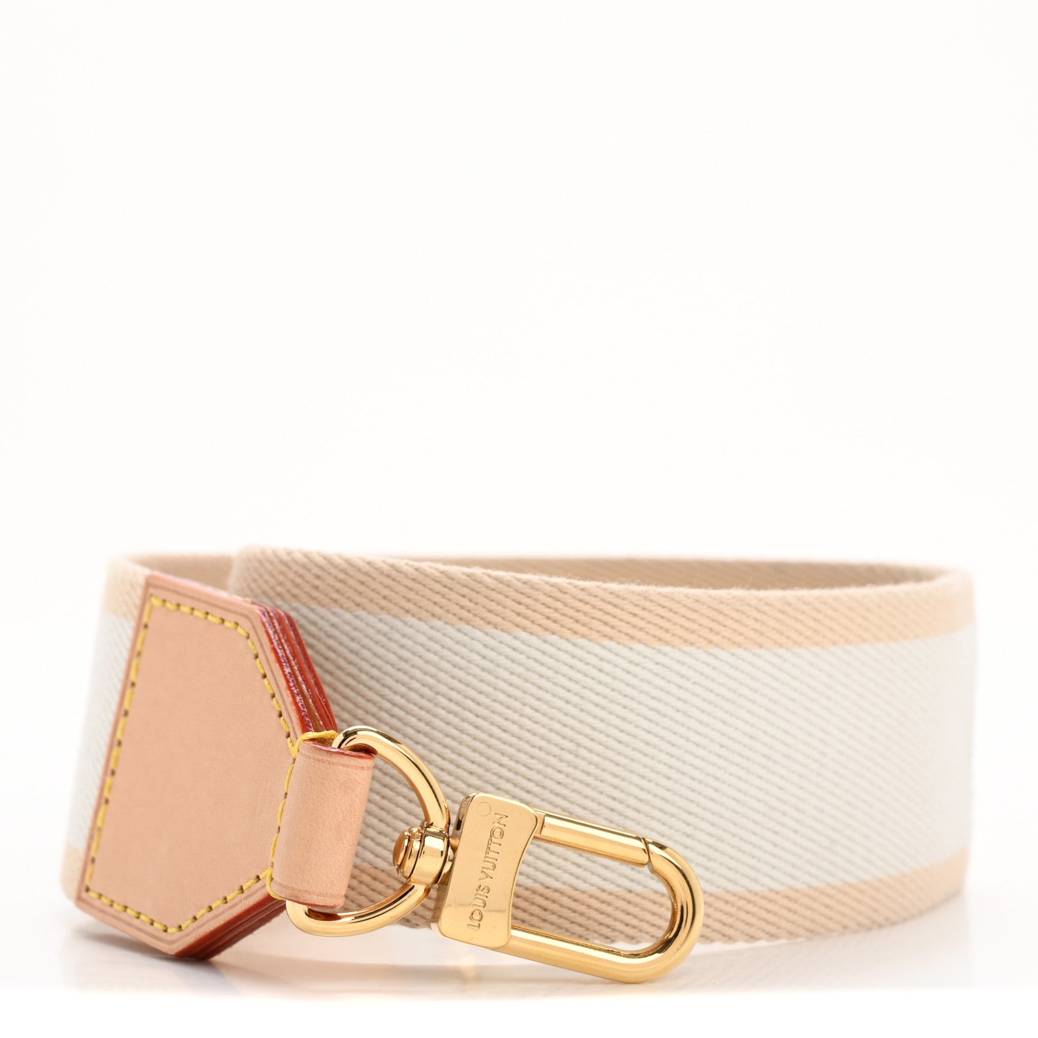Louis Vuitton Monogram Vibe LV Shoulder Strap Beige White 1 of 8