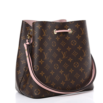 Louis Vuitton Monogram Neonoe MM Rose Poudre 2 of 10