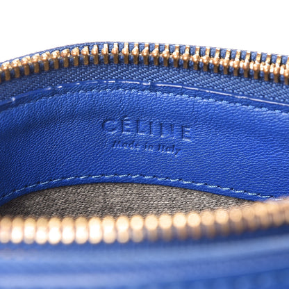 Celine Lambskin Small Trio Crossbody Bag Indigo 5 of 11