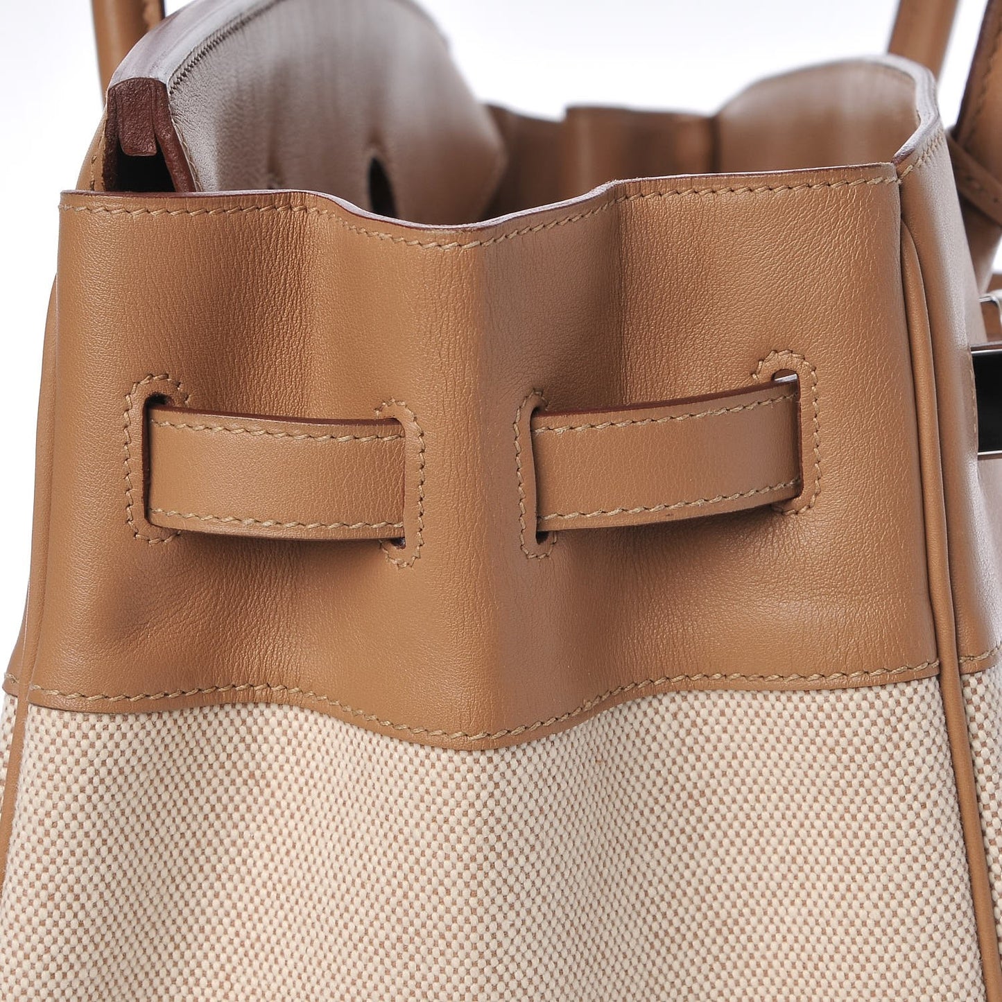 Swift Toile Birkin 35 Biscuit