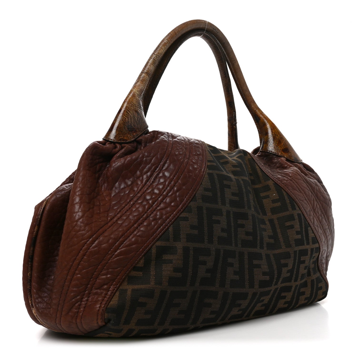 【ma-bou】FENDI & GUCCI カフス Fendi Zucca Nappa Nuvolata Vitello Tortuga Spy Tobacco Moro