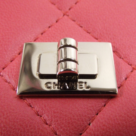 Lambskin Reissue Wallet On Chain Red