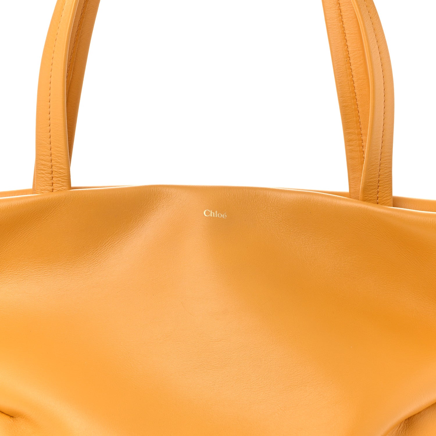 Chloe Calfskin Judy East West Tote Sunflower 8 of 10