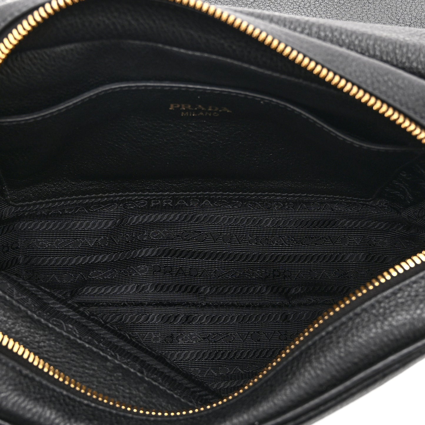 Vitello Phenix Crossbody Bag Black