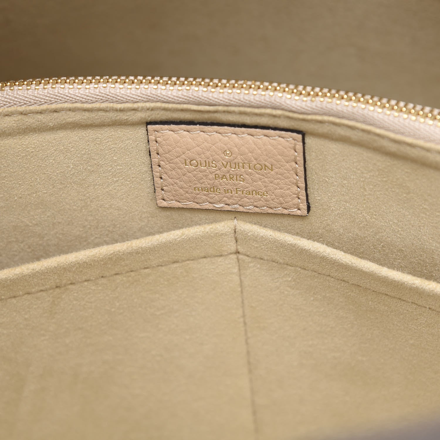 Louis Vuitton Calfskin Monogram Kimono Tote Dune 6 of 10