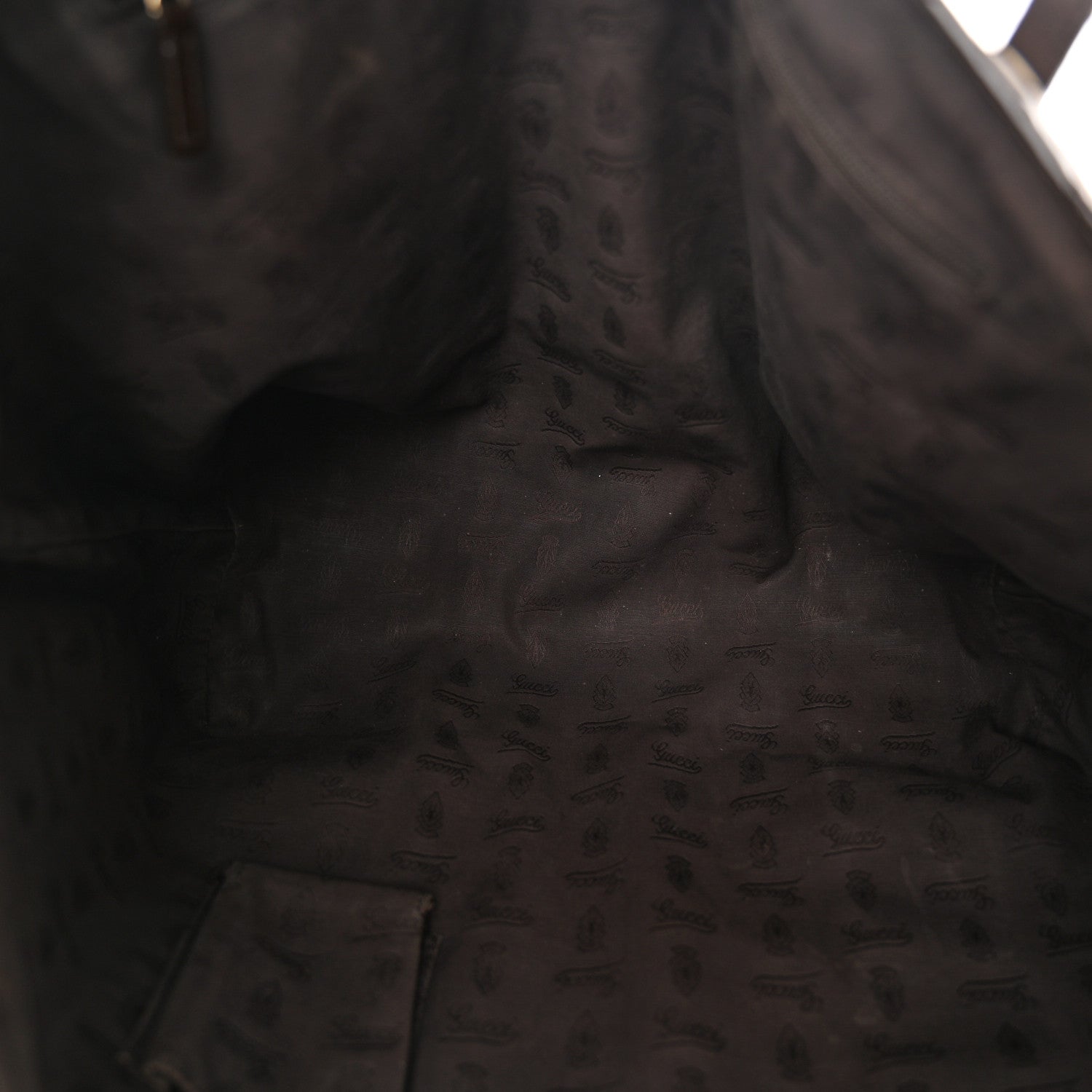 Gucci Monogram Web Large Jolie Tote Brown 5 of 13