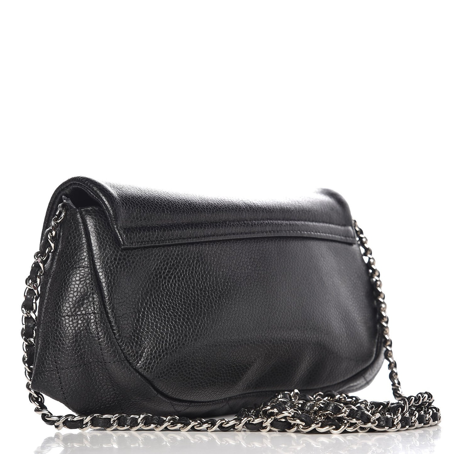 Caviar Half Moon Wallet On Chain WOC Black