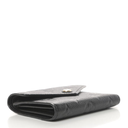 Louis Vuitton Empreinte Compact Curieuse Wallet Black 4 of 9