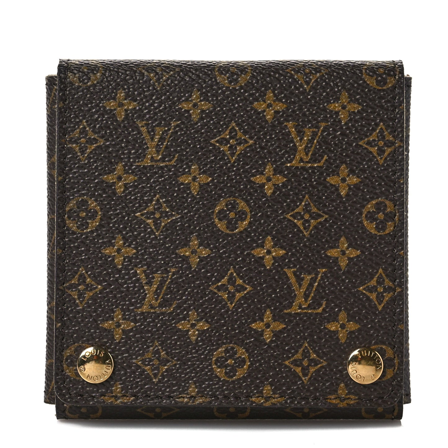 Monogram Folding Jewelry Case