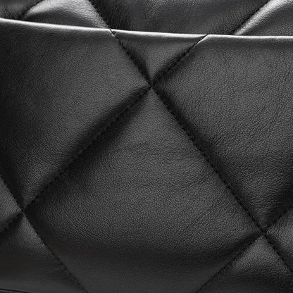 Chanel Lambskin Quilted Medium Chanel 19 Flap Black 11 of 14