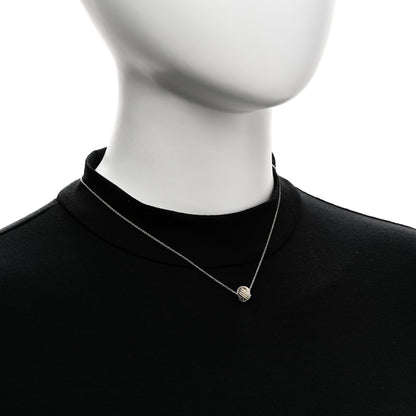 Tiffany Sterling Silver Twist Knot Pendant Necklace 2 of 5