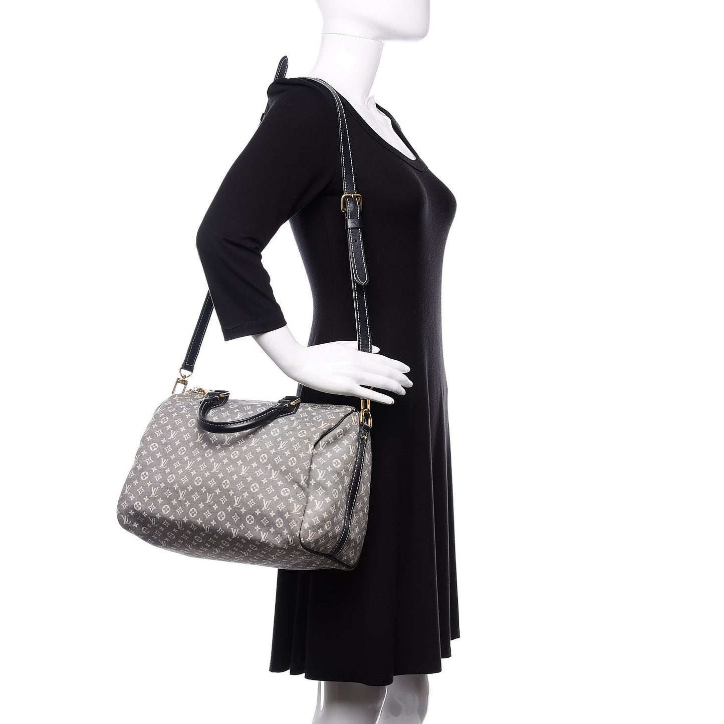 Monogram Idylle Speedy Bandouliere 30 Encre