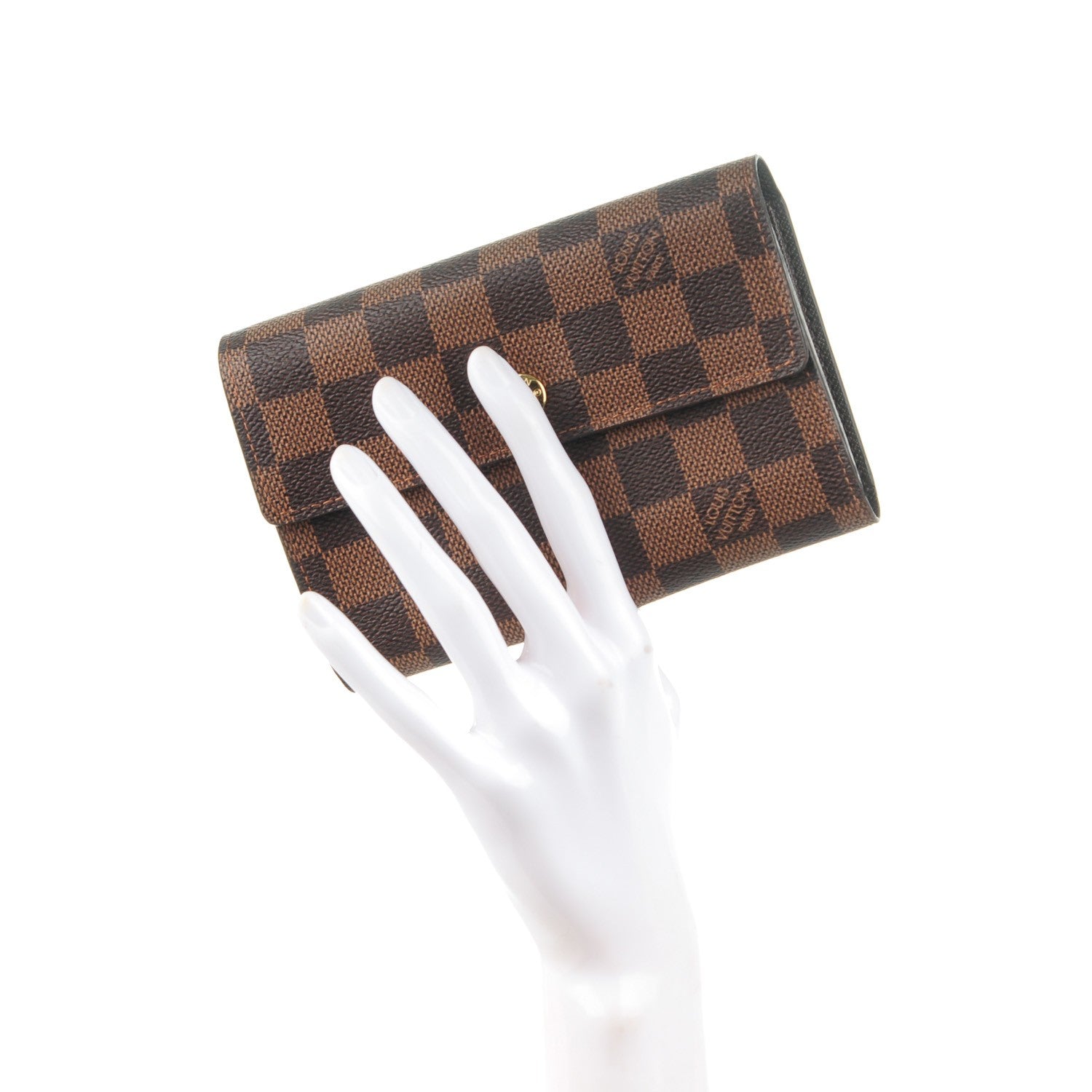 Louis Vuitton Damier Ebene Alexandra Wallet 2 of 7