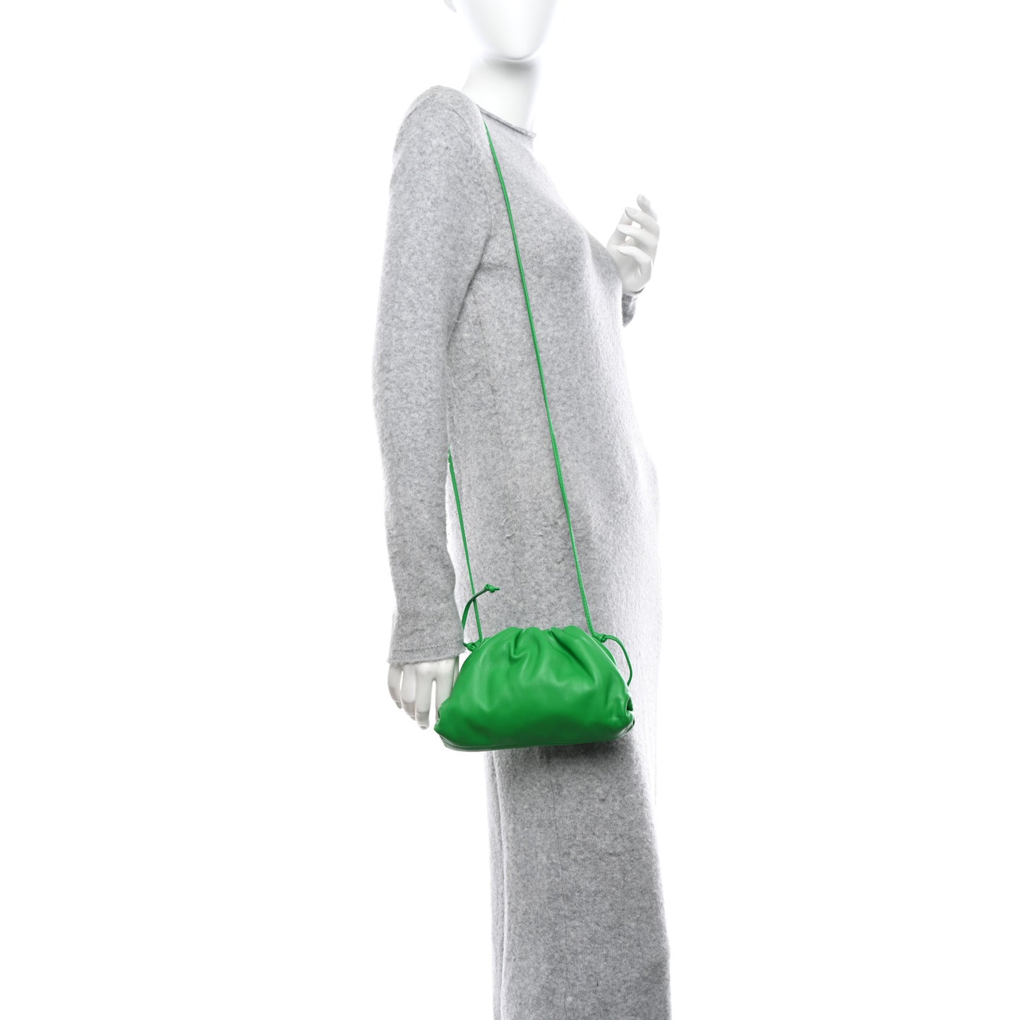 Butter Calfskin The Mini Pouch Parakeet