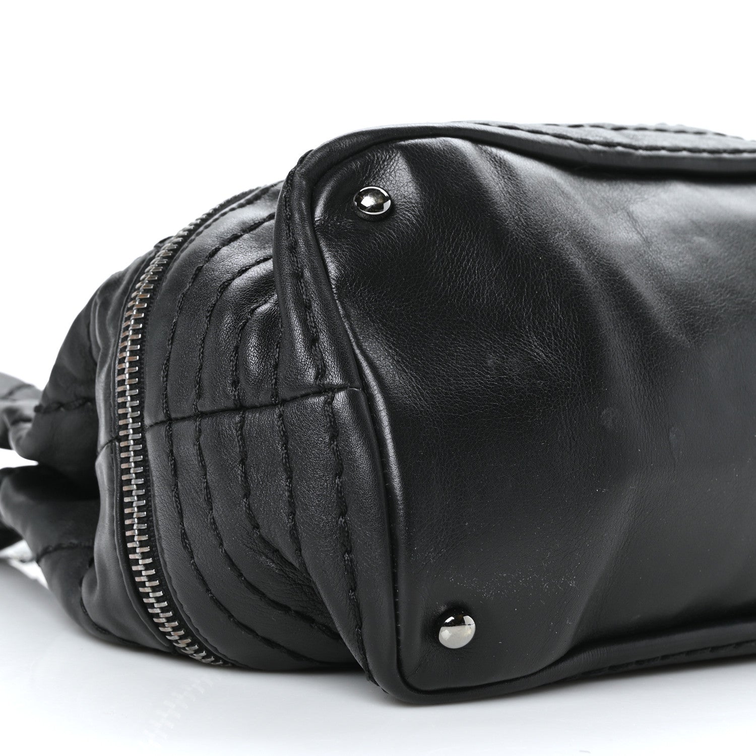 Chanel Lambskin Expandable Tote Black 8 of 9