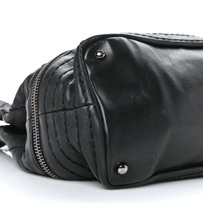 Chanel Lambskin Expandable Tote Black 8 of 9