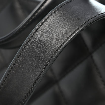 Chanel Lambskin Quilted Shoulder Bag Black Black 14 of 14
