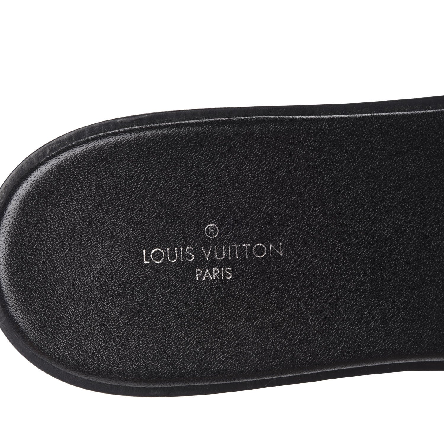 Louis Vuitton Patent Calfskin Monogram Black Heart Flat Mules 39 Cacao 8 of 10