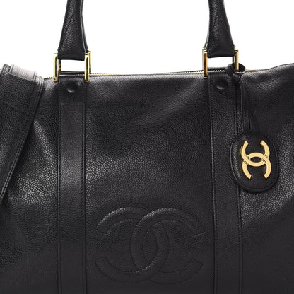 Chanel Caviar Timeless CC Duffel Bag Black 11 of 11