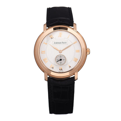 Audemars Piguet 18K Rose Gold Alligator 36mm Jules Audemars Classic Manual Winding Watch 15056OR.OO.A067CR.02 1 of 5