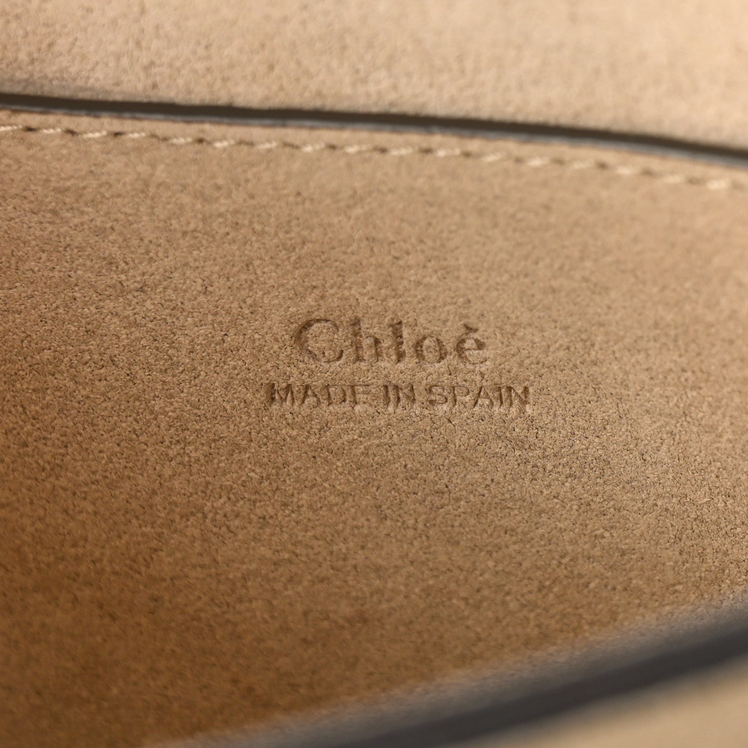 Chloe Suede Calfskin Small Faye Shoulder Bag Tobacco 6 of 10