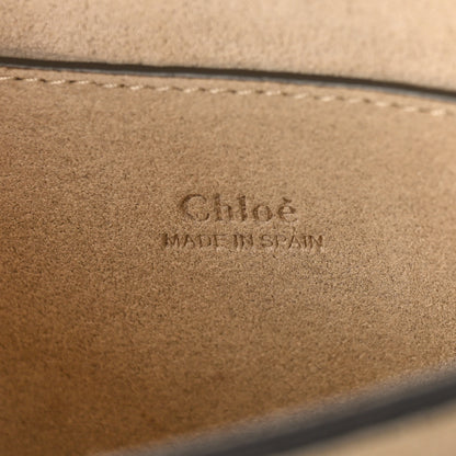 Chloe Suede Calfskin Small Faye Shoulder Bag Tobacco 6 of 10