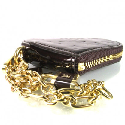 Louis Vuitton Vernis Coeur Heart Coin Purse Amarante 4 of 10