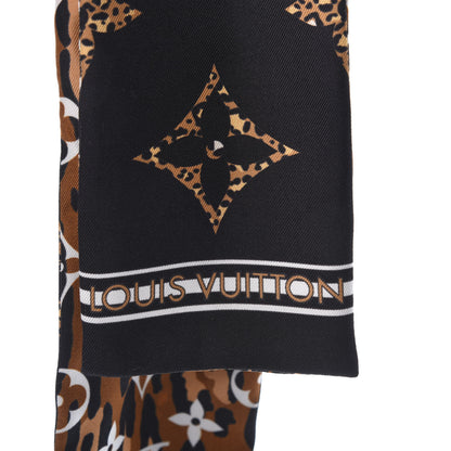 Louis Vuitton Silk Monogram Giant Jungle Bandeau Black 3 of 4